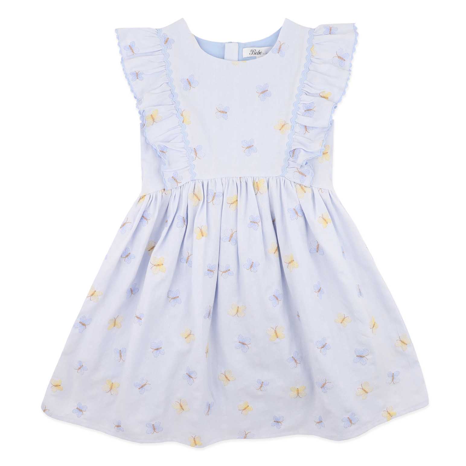 B&eacute;b&eacute; Libby Embroidered Butterfly Dress 3-7Y